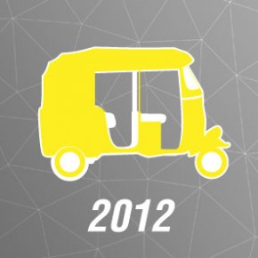 The revised Mumbai Auto-rickshaw Fare card for 2012